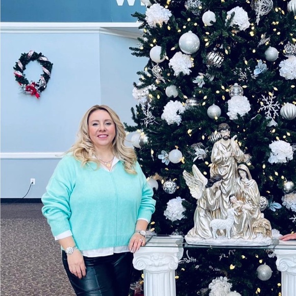 🔥Green warm sweater Sz xxl by Vince Camuto - Picture 1 of 8